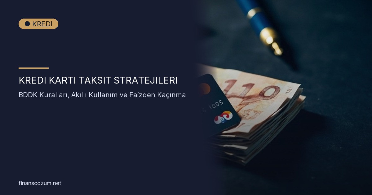 Kredi Kartı Taksit Stratejileri 2026: BDDK Kuralları, Akıllı Kullanım ve Faizden Kaçınma