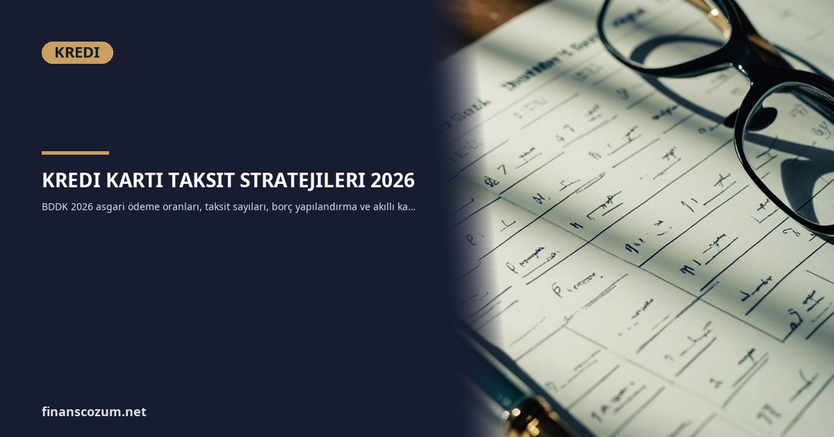 Kredi Kartı Taksit Stratejileri: Akıllı Kullanım ve Faizden Kaçınma