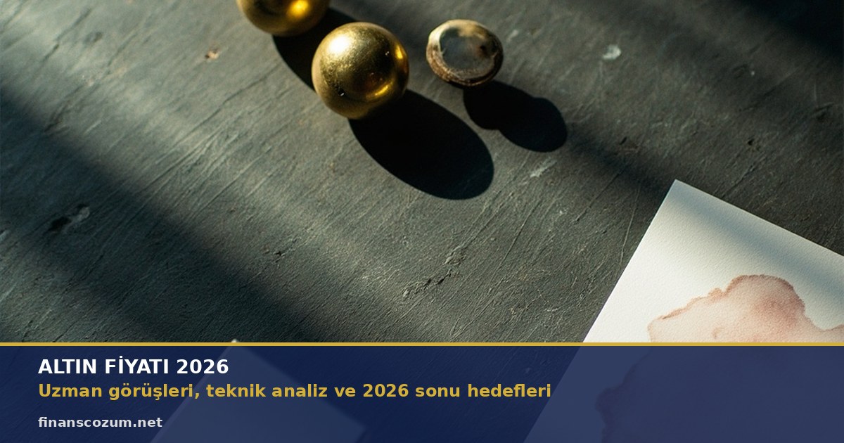 Altın Fiyatı 2026 Tahmini: Uzman Görüşleri ve Teknik Analiz