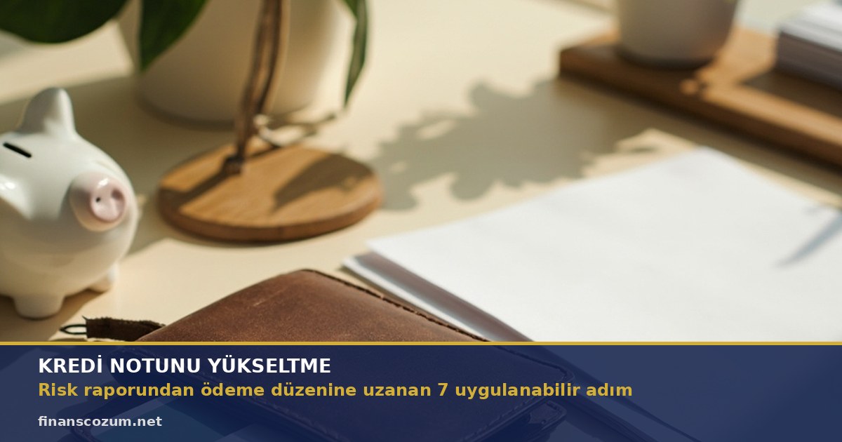 Kredi Notu Nasıl Yükseltilir? 7 Etkili Yöntem